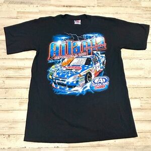 Jensen 2012 NASCAR Advocare 500 Black T-shirt Large Made In USA Front Back Print